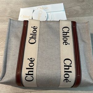 Chloe woody tote